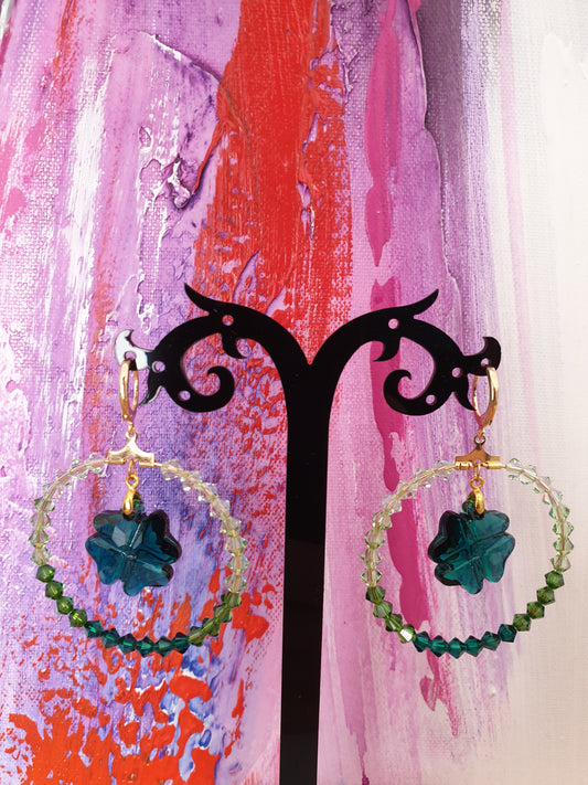 Earrings "Luck"