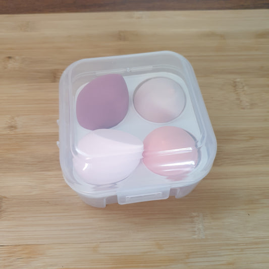 Makeup sponges x4 pink