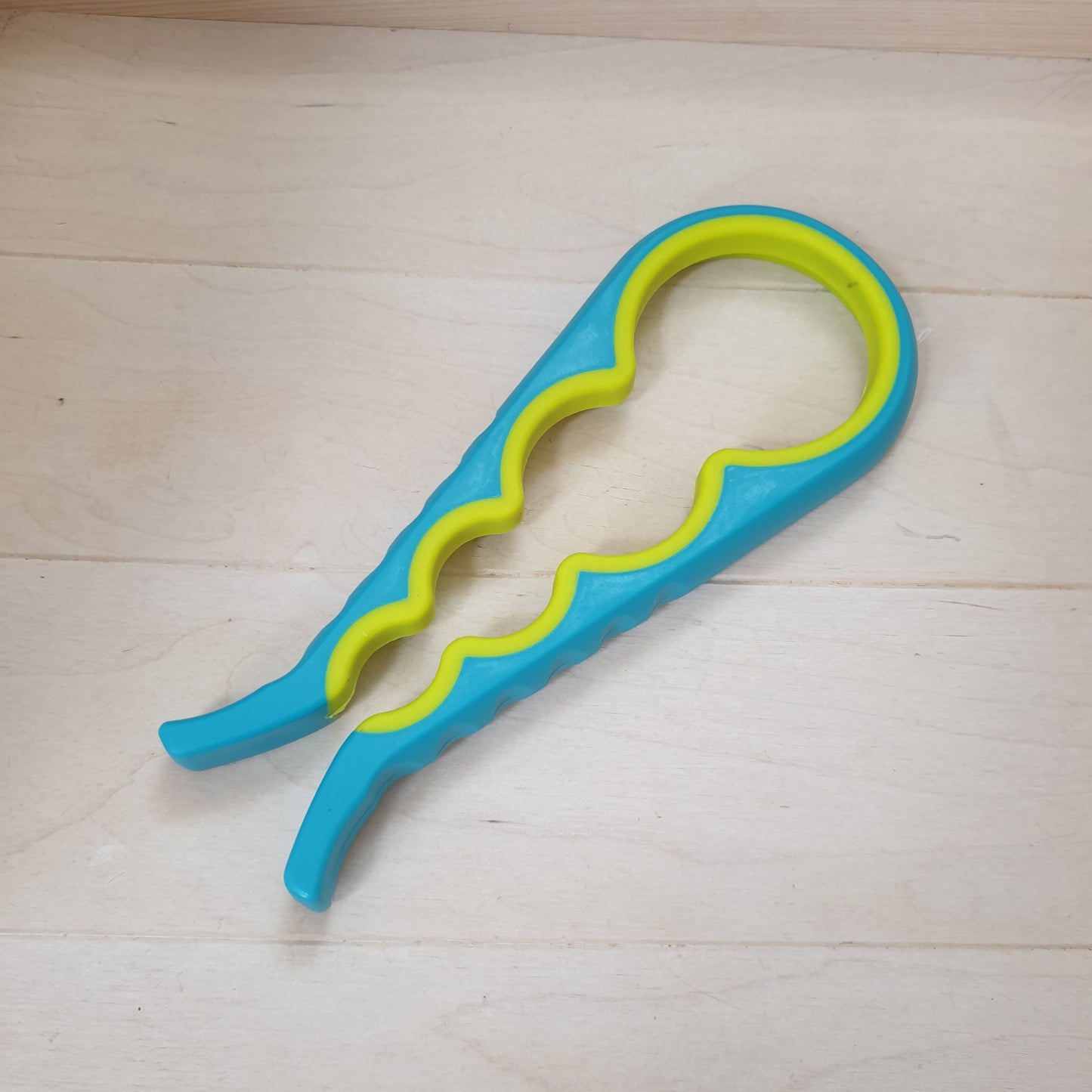 Plastic bottle opener