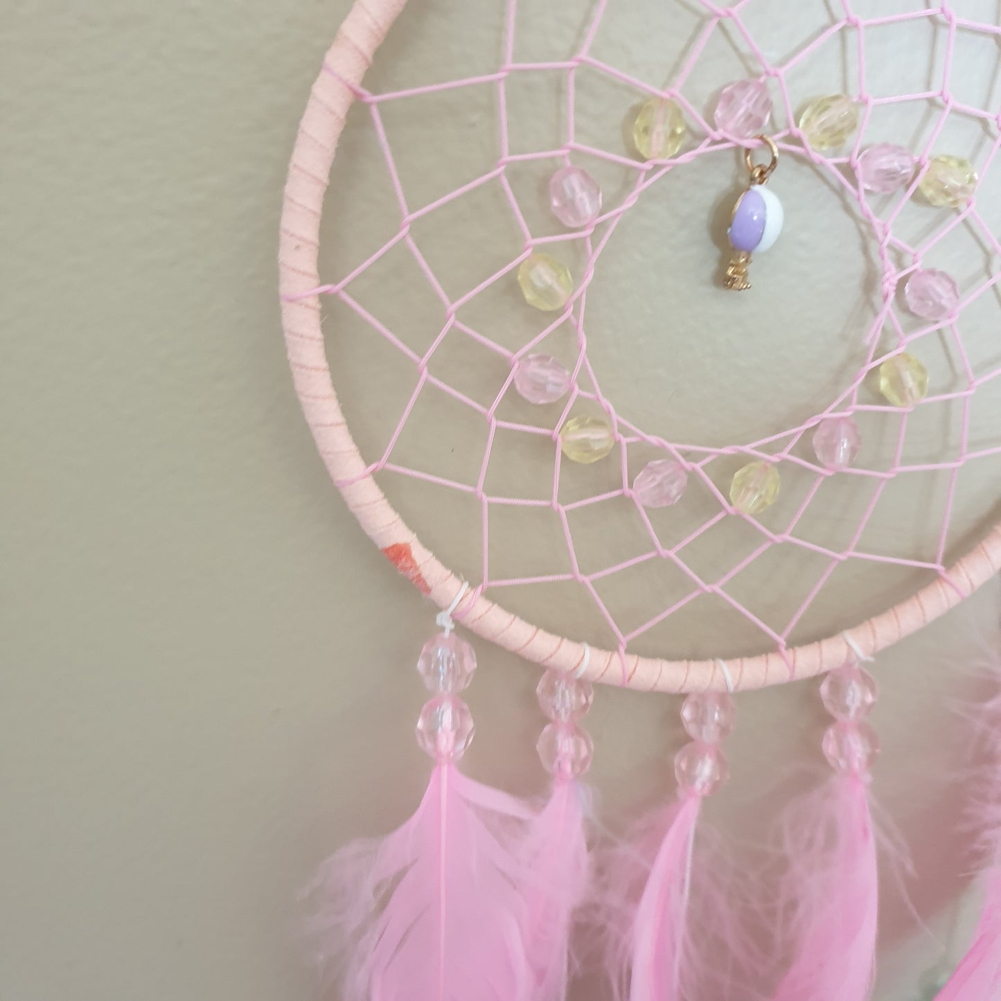 Dream catcher decoration pink and purple