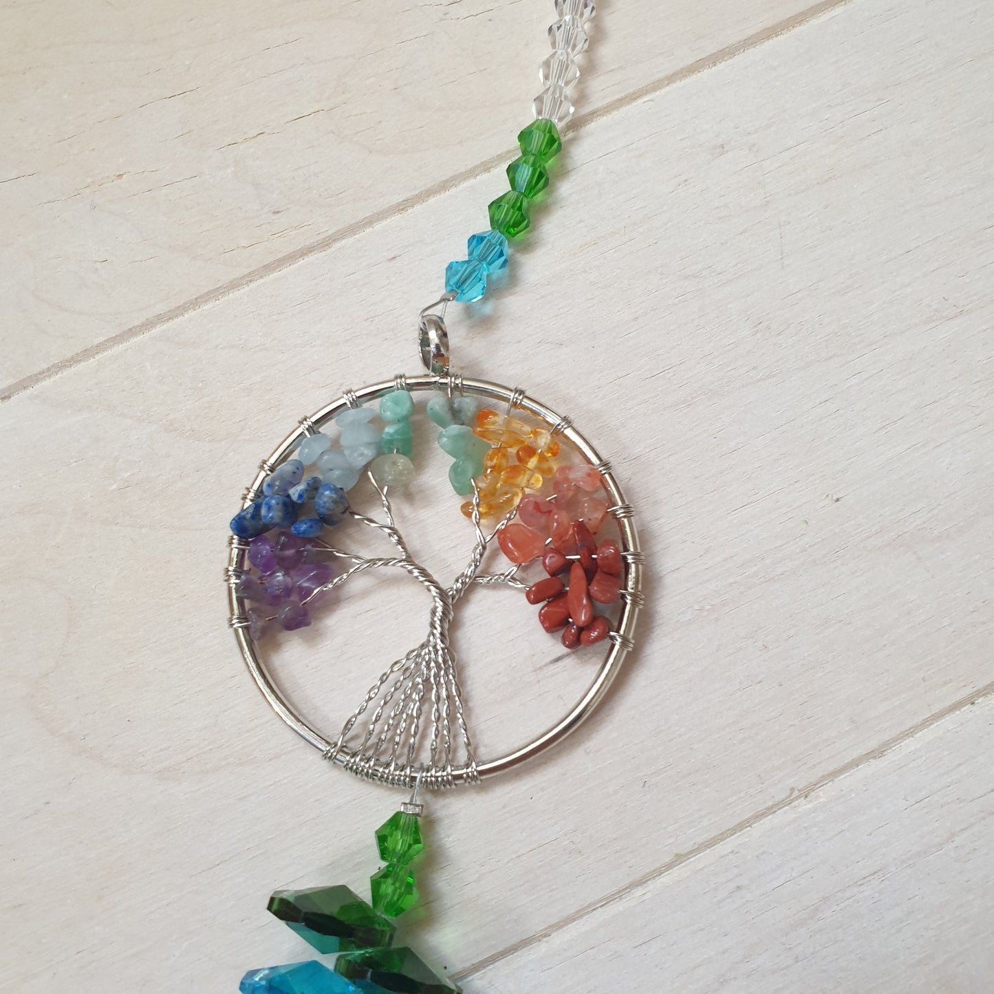 Sun catcher decoration tree of life