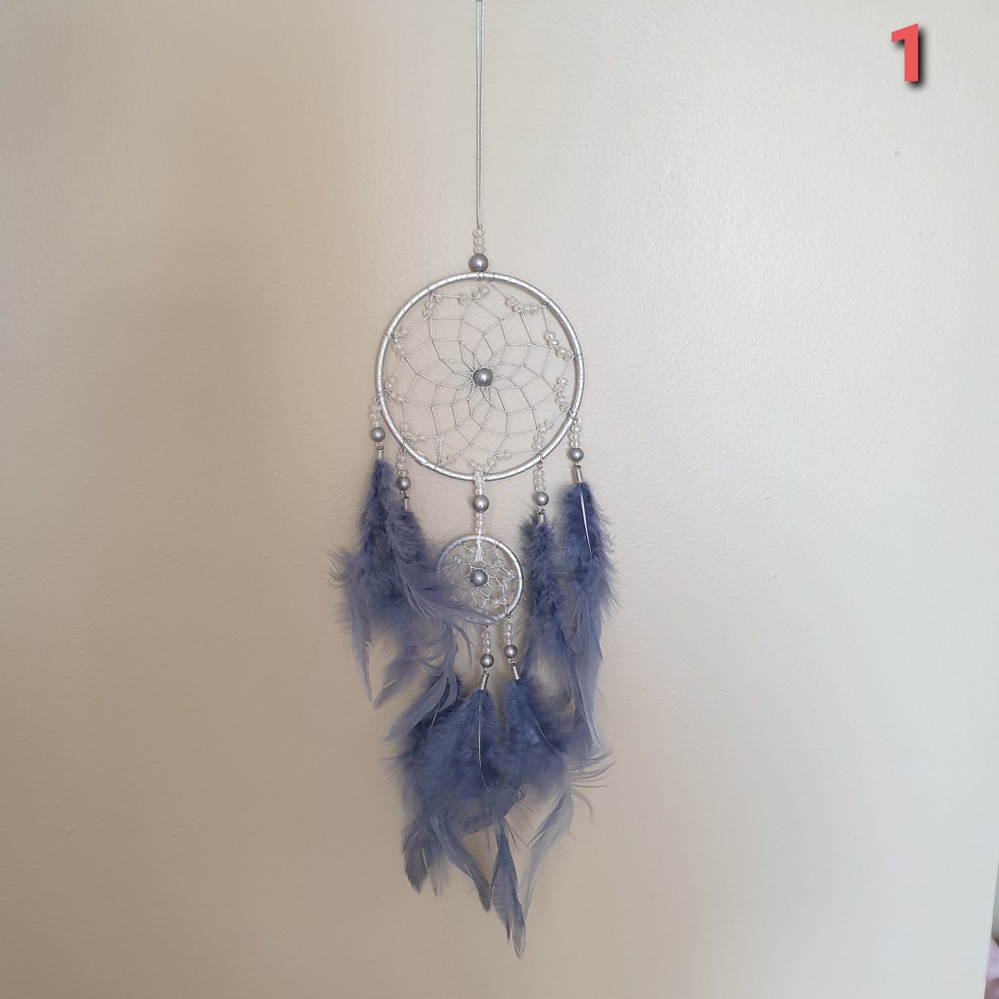 Dream catcher decoration grey