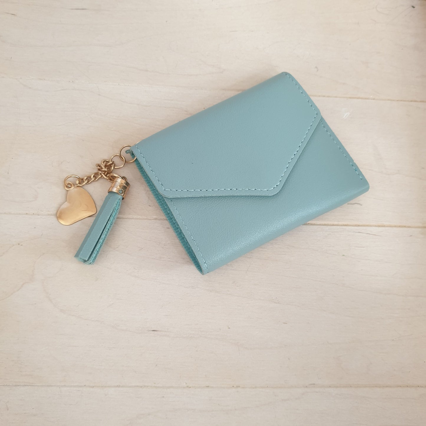 Women's card holder blue