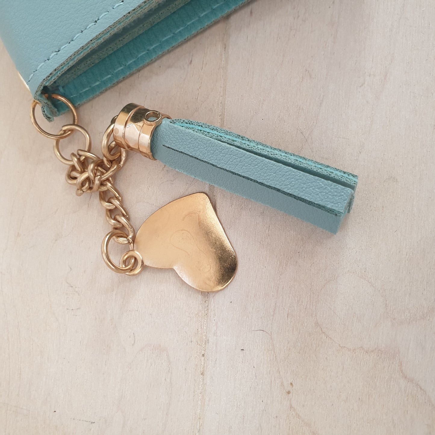 Women's card holder blue