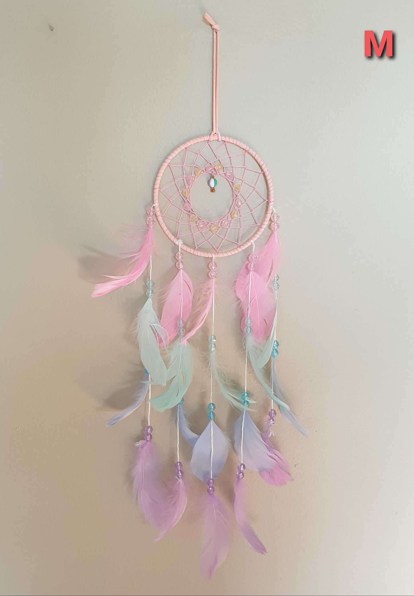 Dream catcher decoration pink and purple