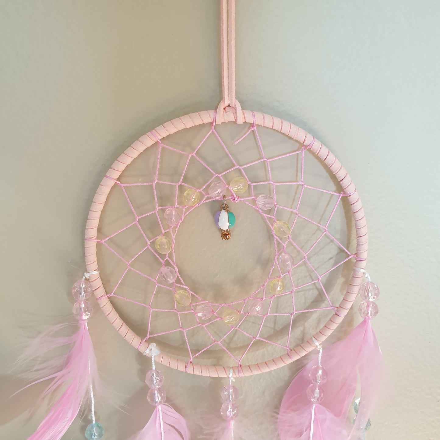 Dream catcher decoration pink and purple