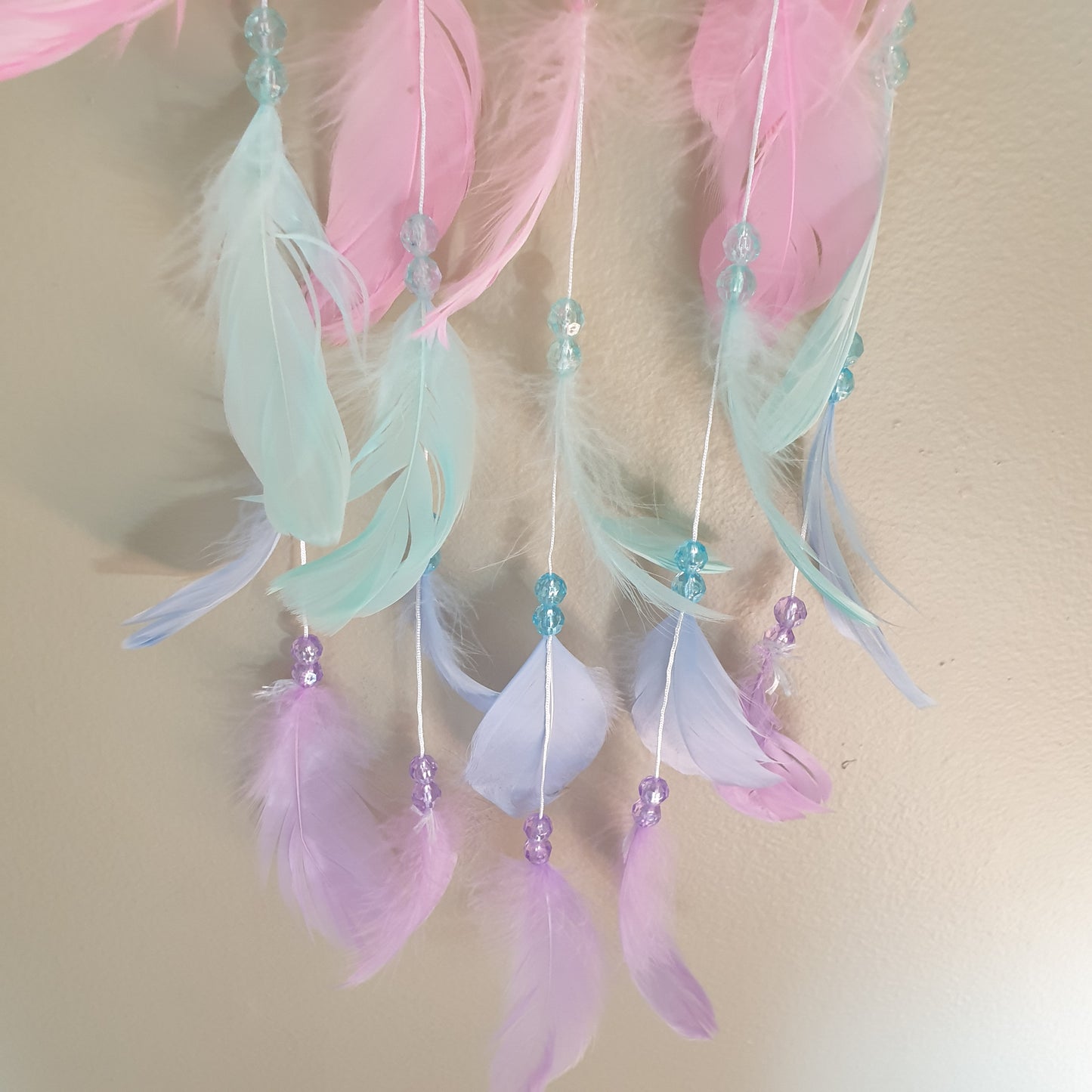 Dream catcher decoration pink and purple