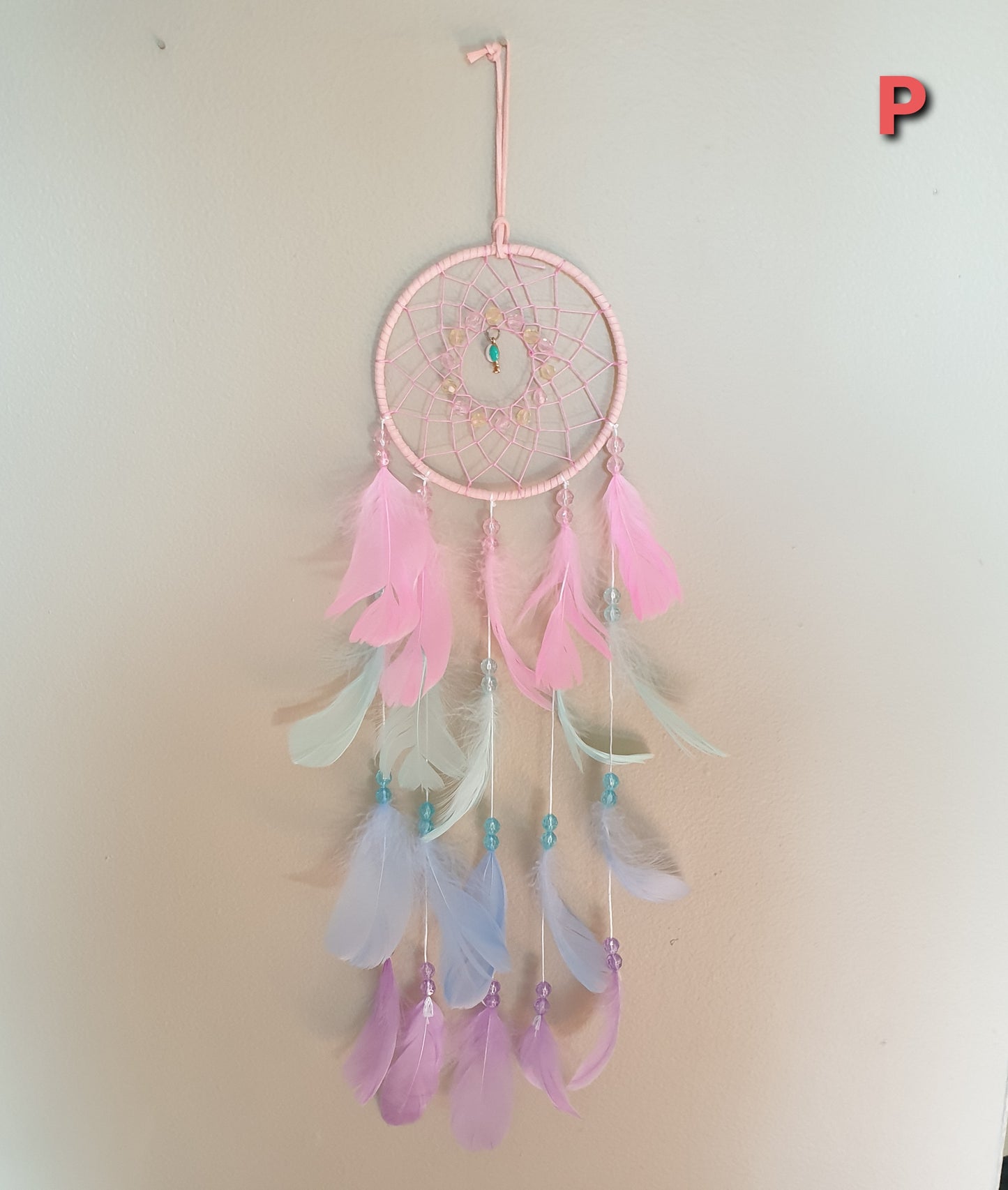 Dream catcher decoration pink and purple