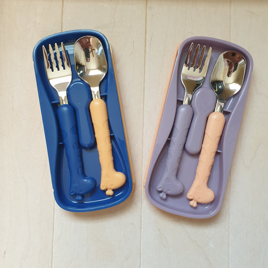 Baby spoon fork box