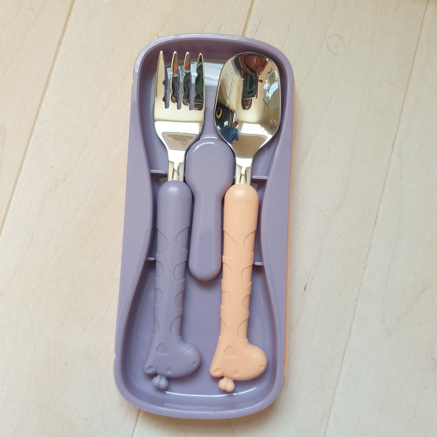 Baby spoon fork box