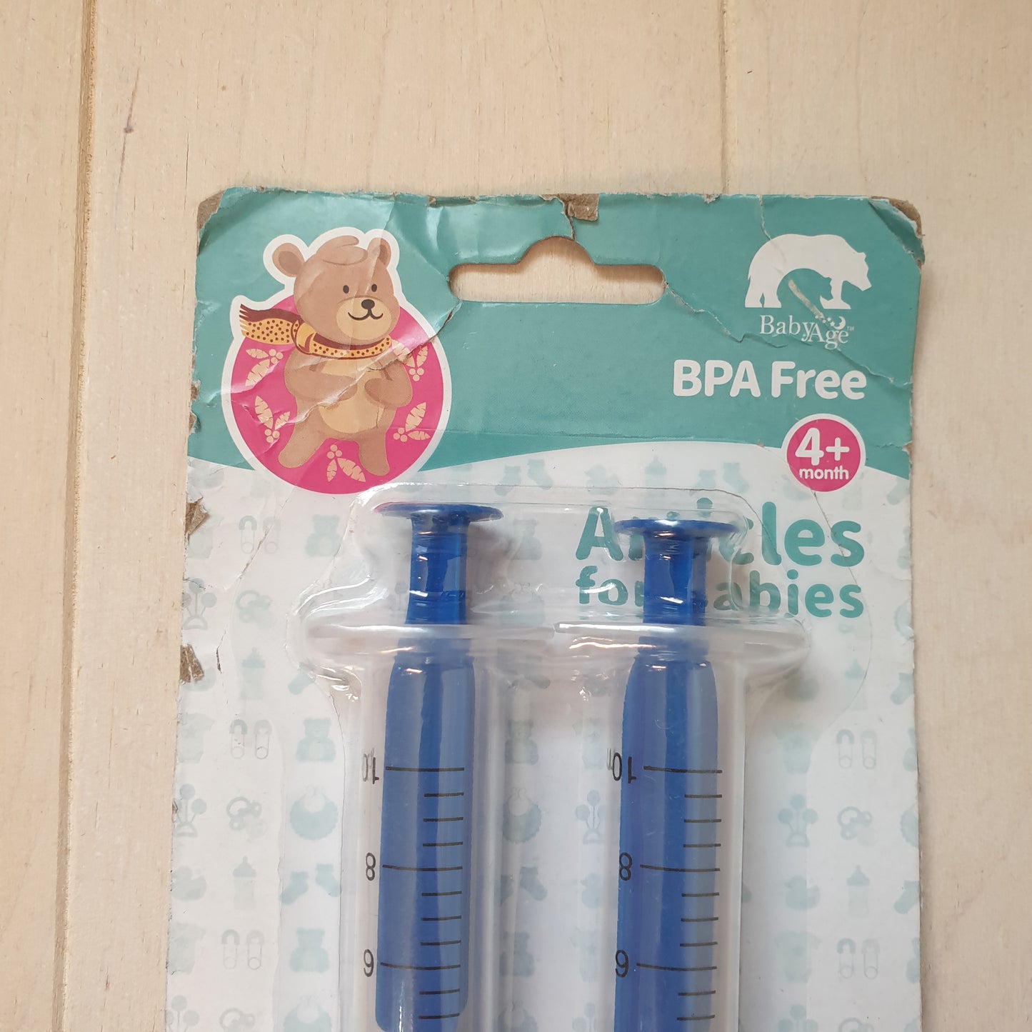 Baby irrigator nasal syringe x2