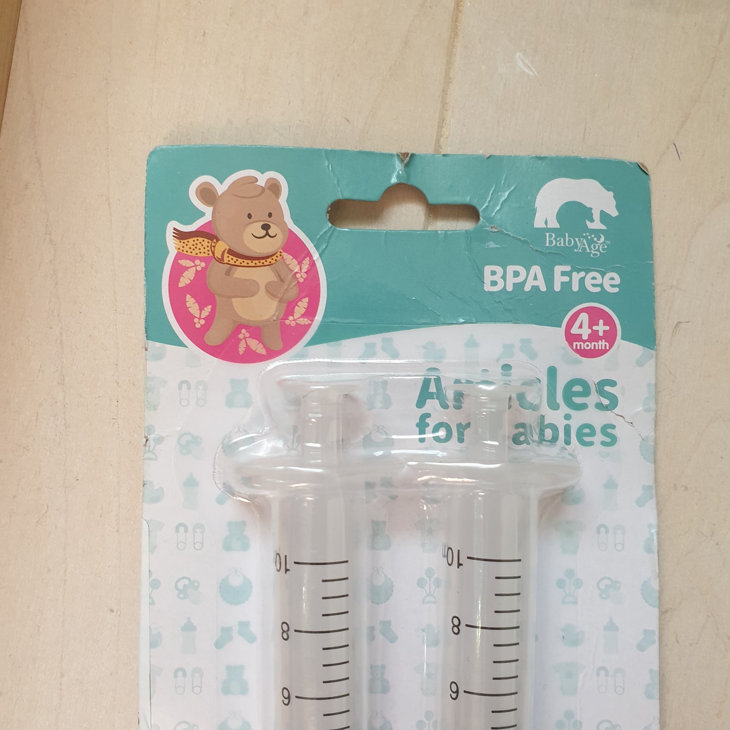 Baby irrigator nasal syringe x2