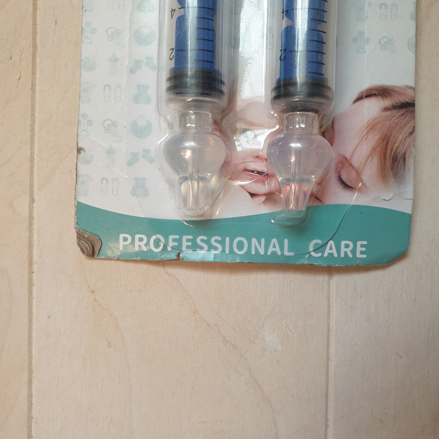 Baby irrigator nasal syringe x2