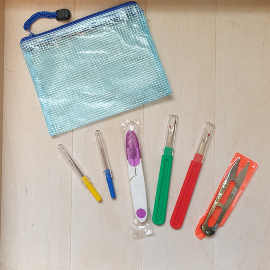 Sewing seam ripper kit