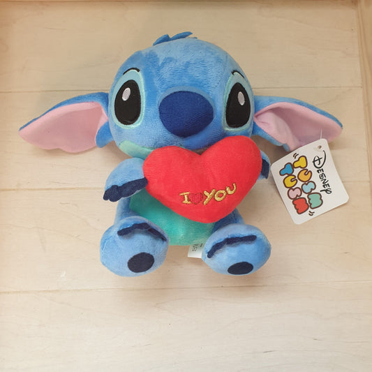 Plush stitch heart