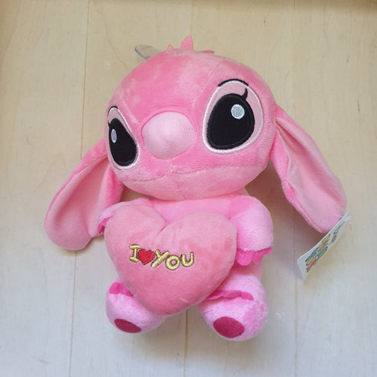 Plush angel heart