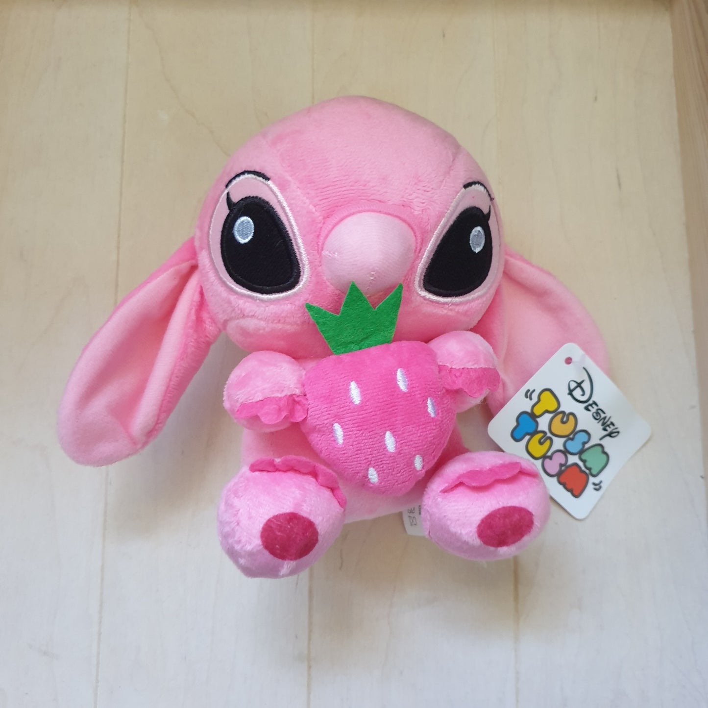 Plush angel strawberry