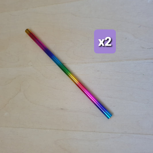 Rainbow pencil x2