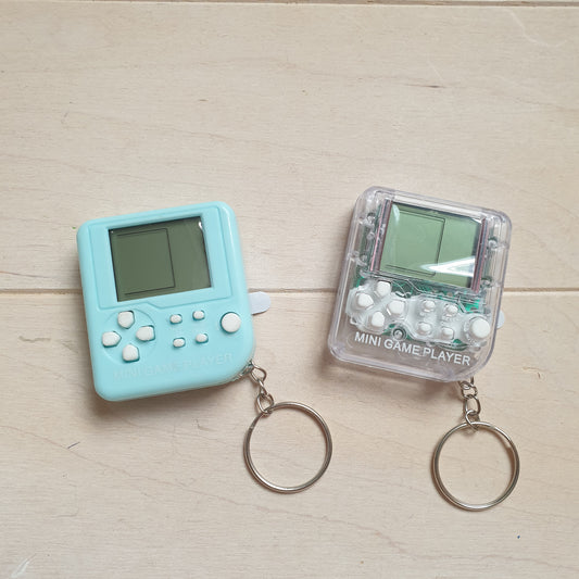 Small cube games  console kids keychain