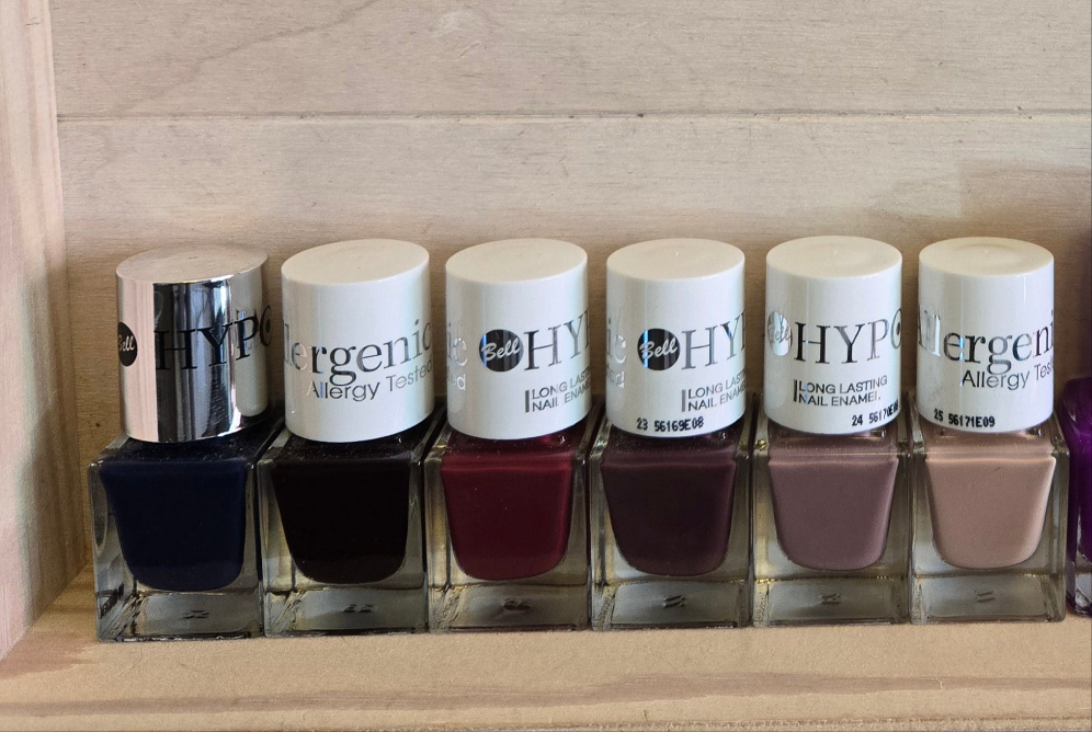 Nail polish hypoallergenic