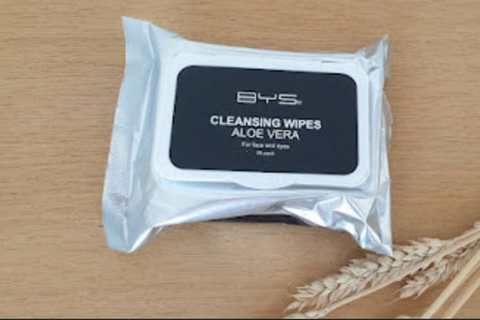 Cleansing wipes aloe vera