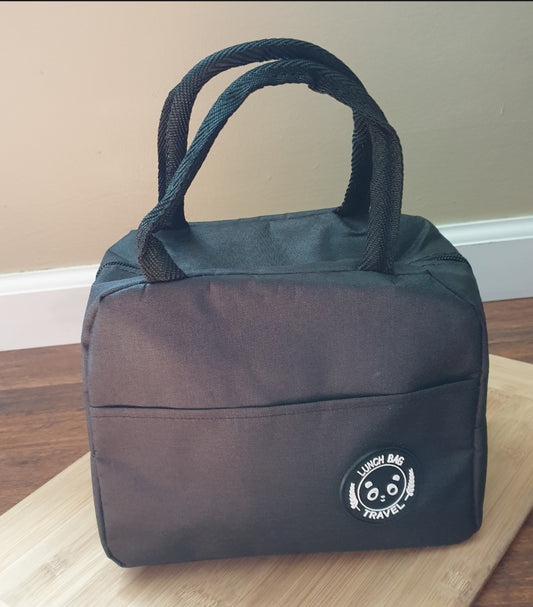 Plain cooler lunch bag