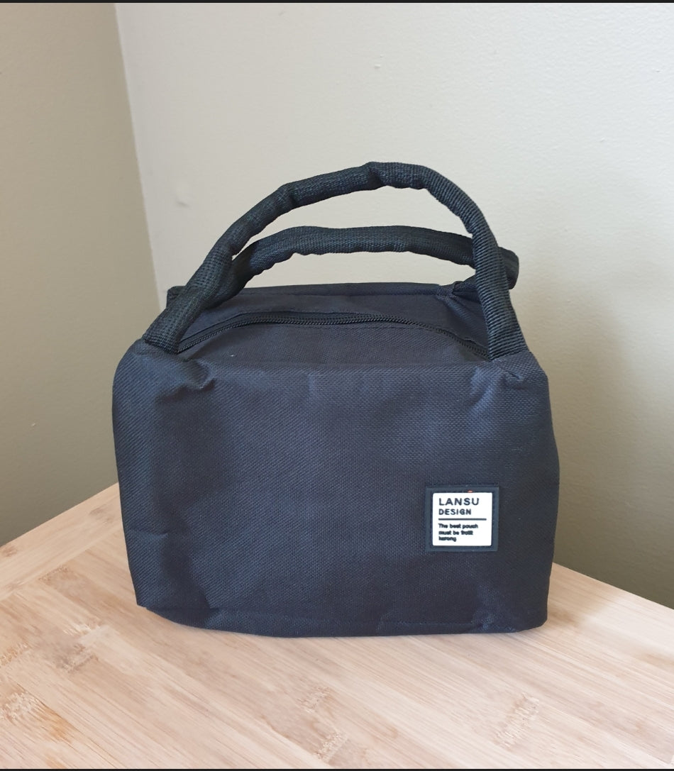 Plain cooler lunch bag