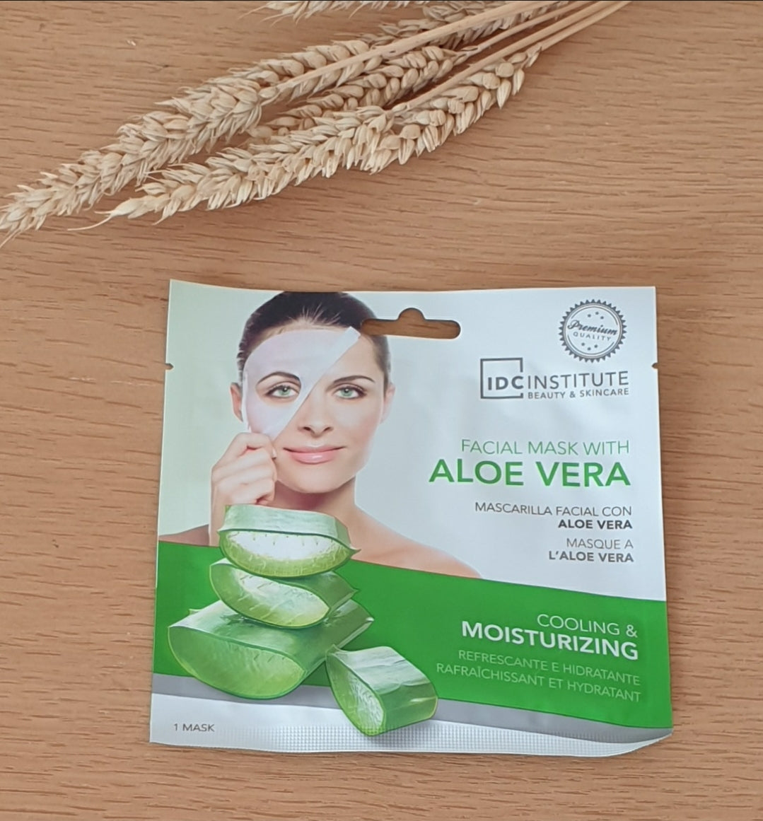 Aloe vera face mask