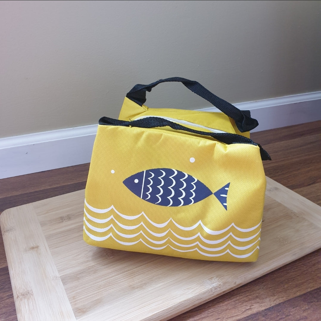 Printed cooler lunch bag