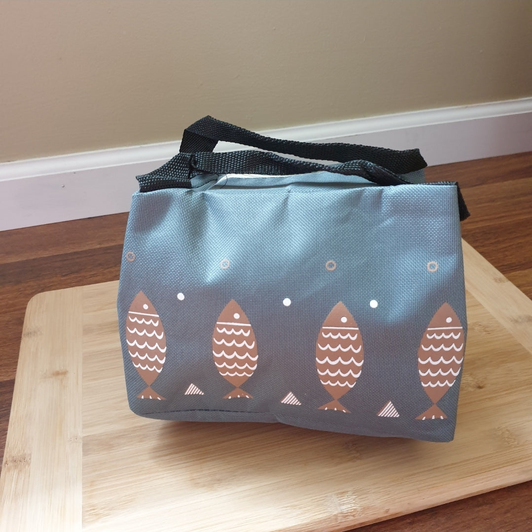 Printed cooler lunch bag