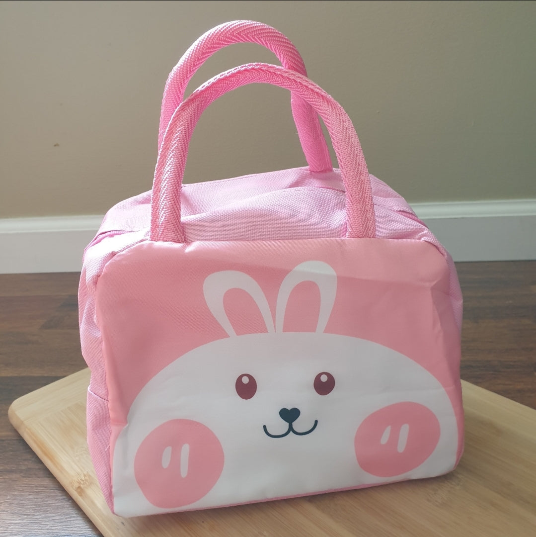 Bunny cooler lunch bag with defects