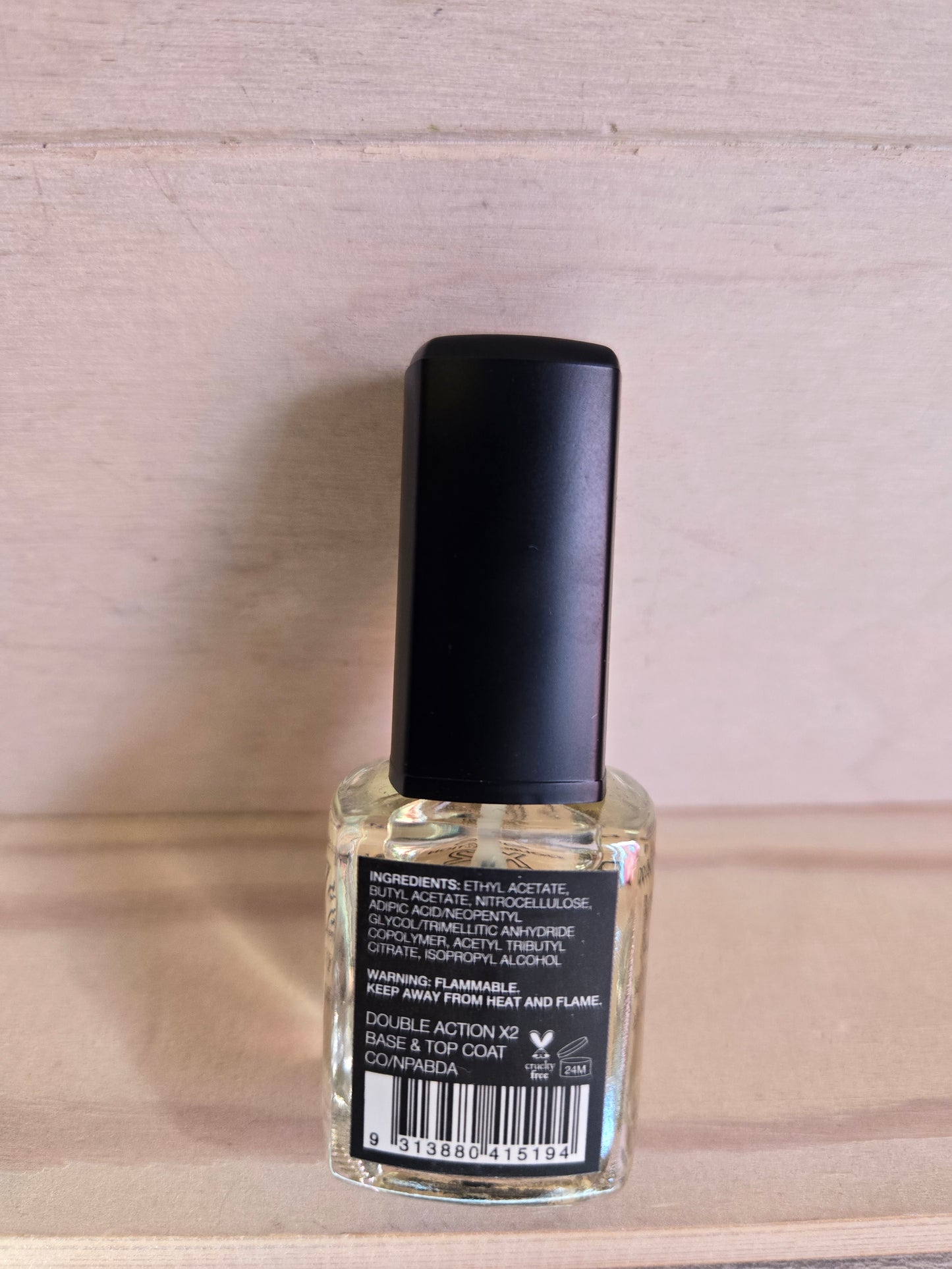 Nail polish base & top coat bys